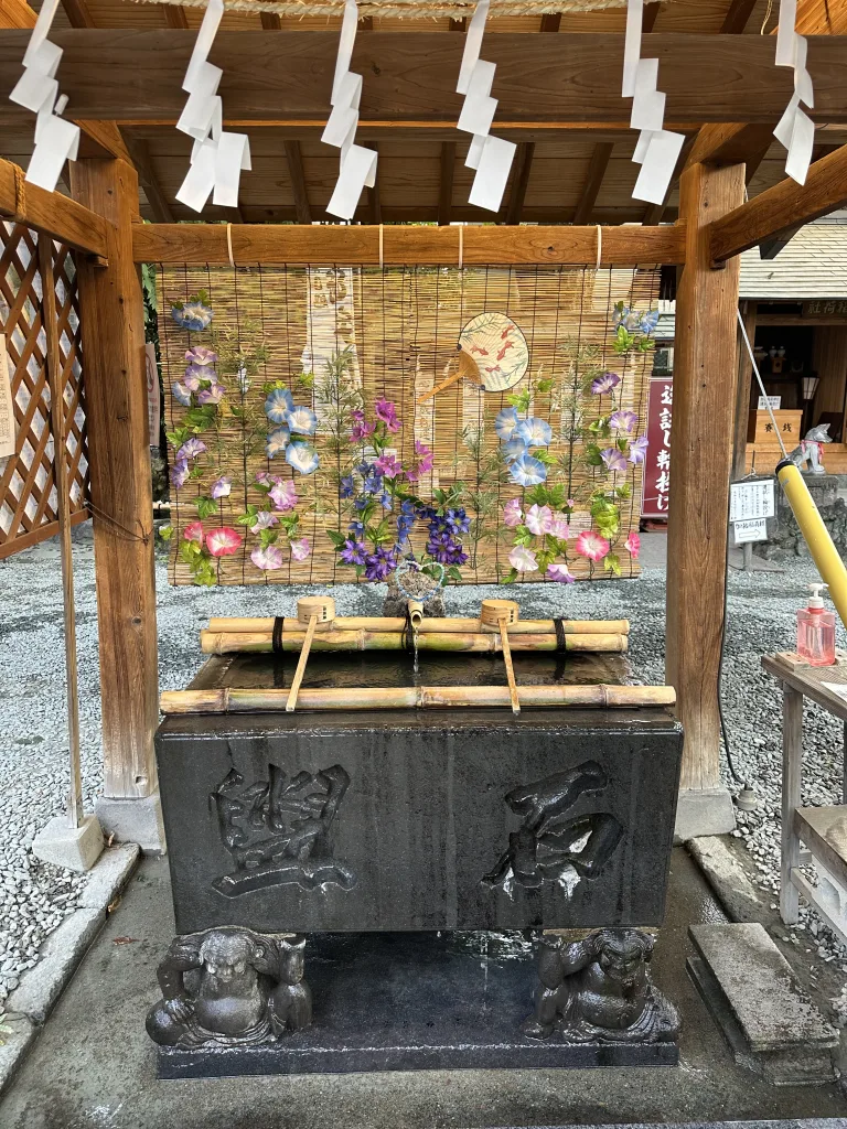 川越熊野神社の手洗舎