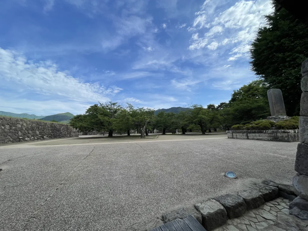 松代城址の城内