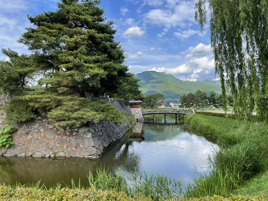 松代城址の堀