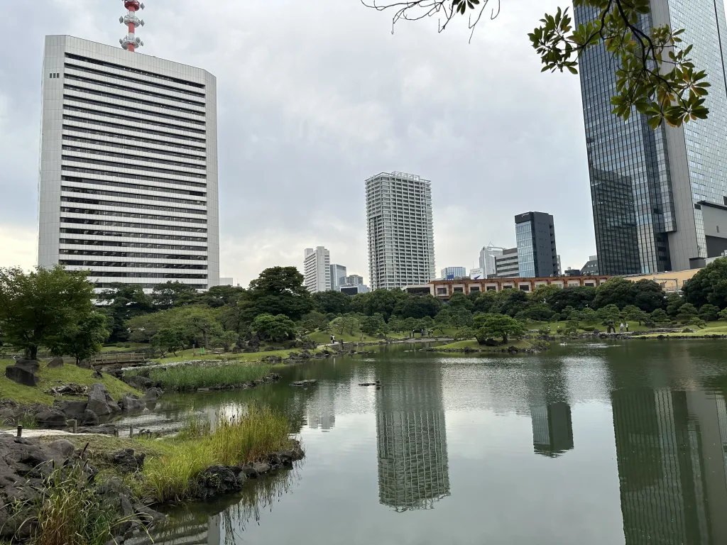 旧芝離宮恩賜庭園の景観