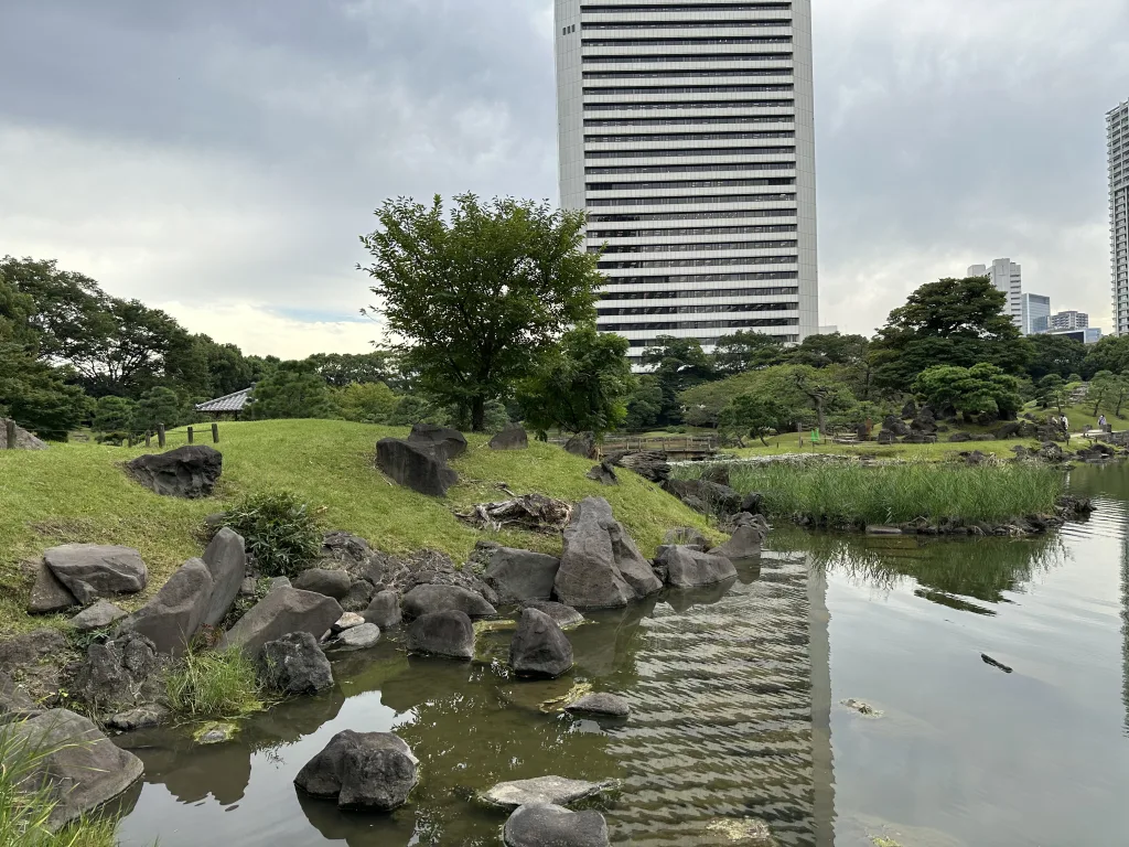 旧芝離宮恩賜庭園の景観