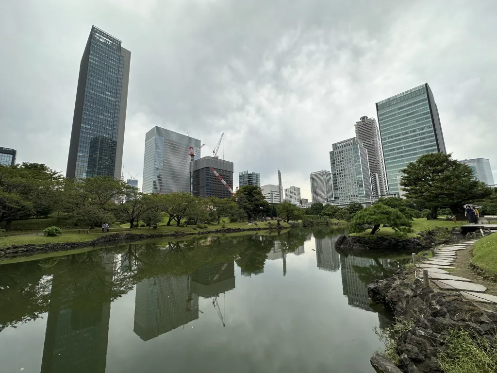 旧芝離宮恩賜庭園の景観