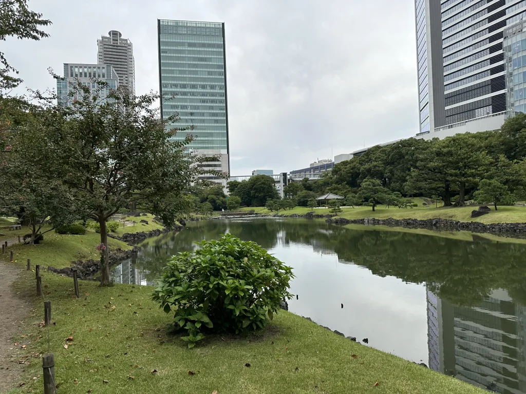 旧芝離宮恩賜庭園の景観