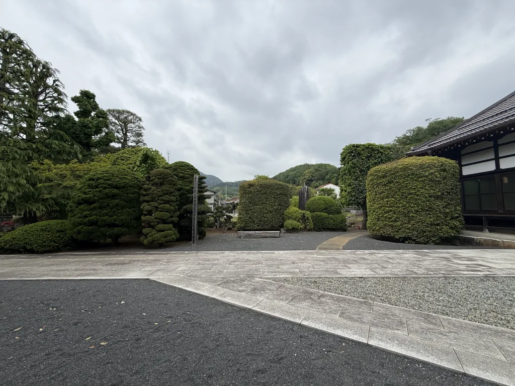 宗関寺の庭