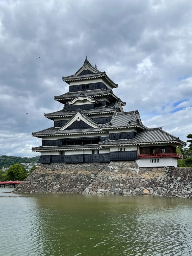 松本城の外観