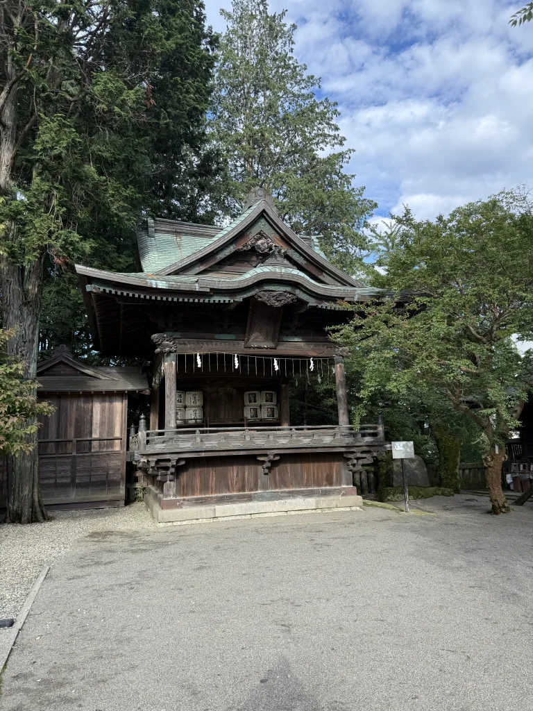宇都宮二荒山神社の神楽殿