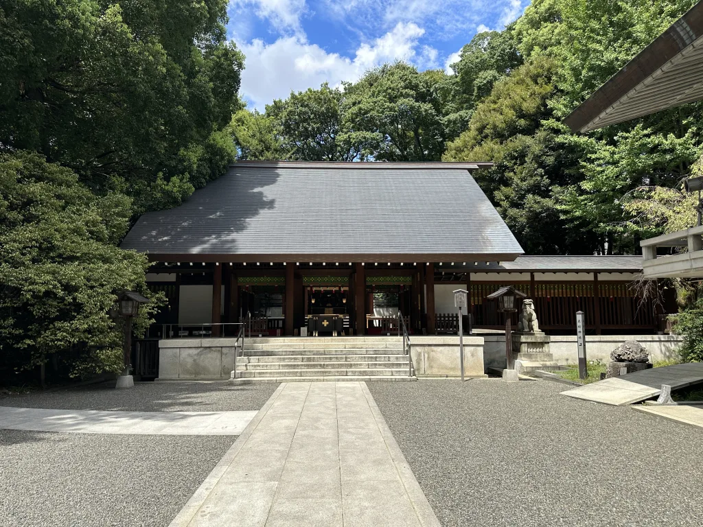 乃木神社拝殿