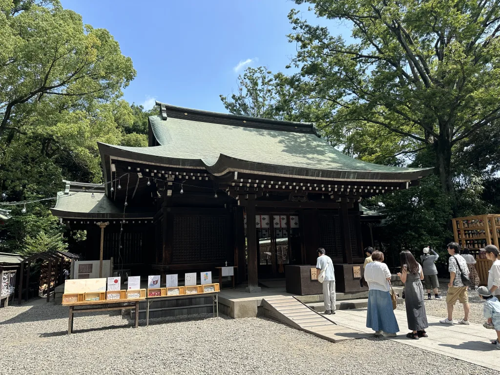 川越氷川神社の拝殿