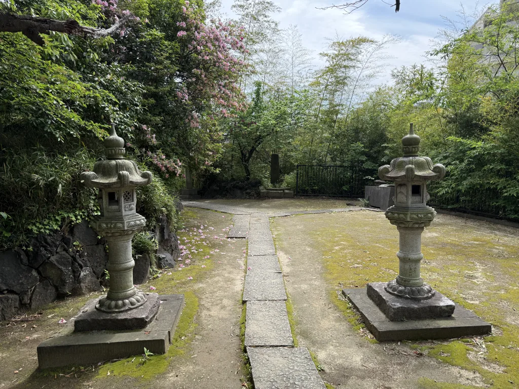 神明社の帰り