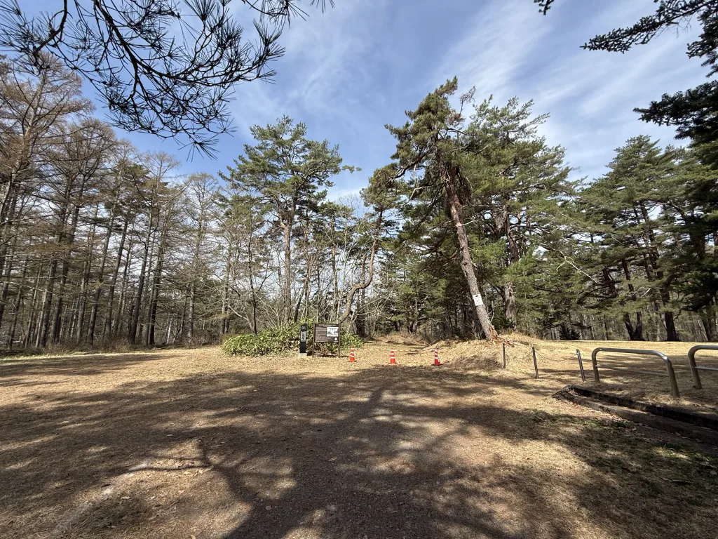 戸隠神社一の鳥居跡地