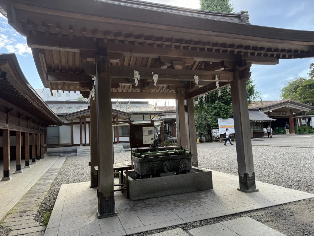 宇都宮二荒山神社の手洗舎