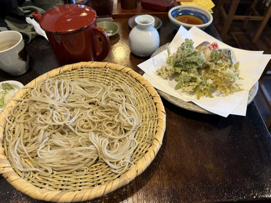 うずら家のそばと天ぷら