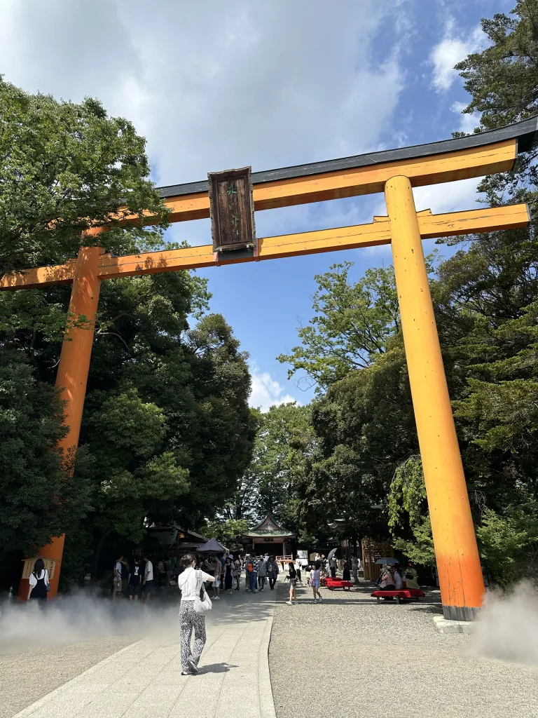 川越氷川神社の鳥居