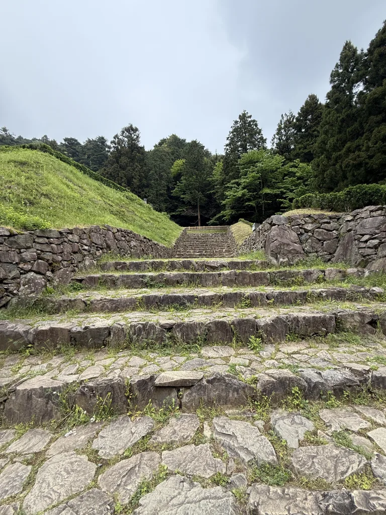 八王子城御主殿跡虎口