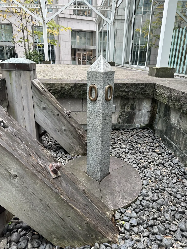旧新橋停車場の０哩