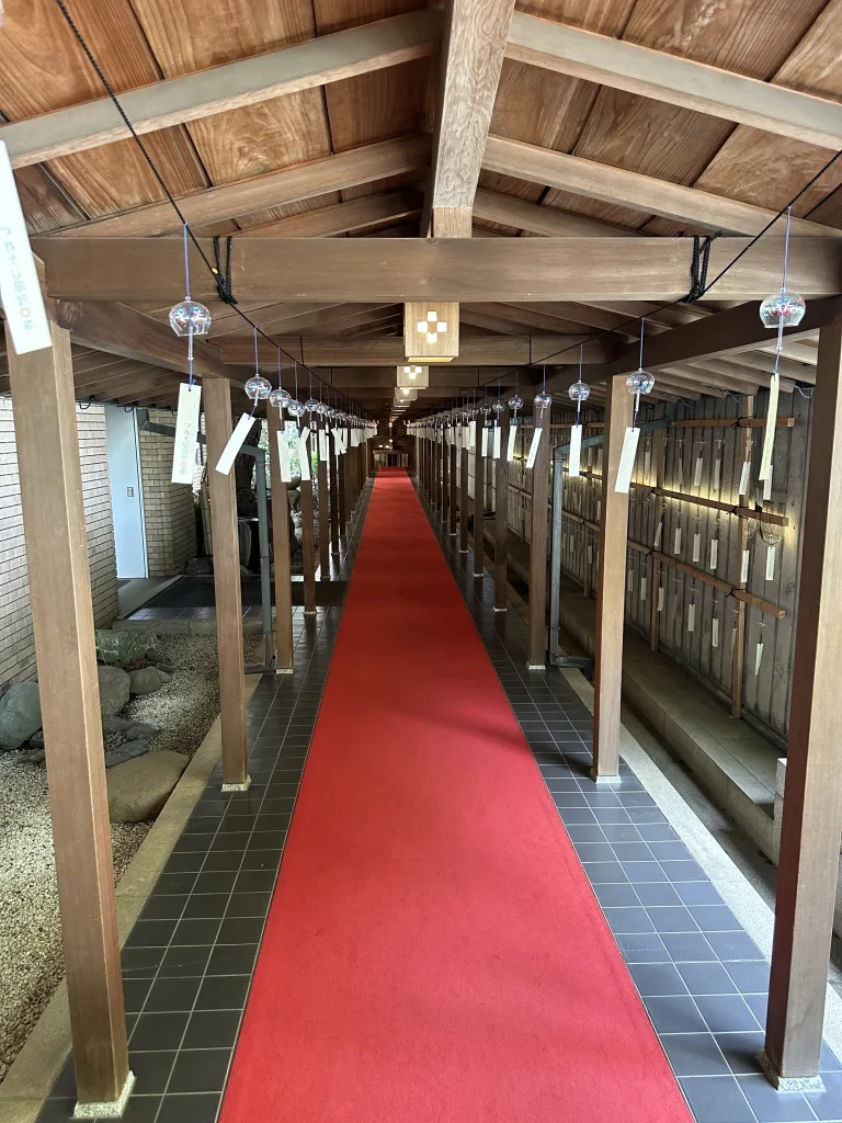 乃木神社の回廊